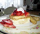 Strawberry Souffle from Lydia Johnson Inn, Hermann, MO
